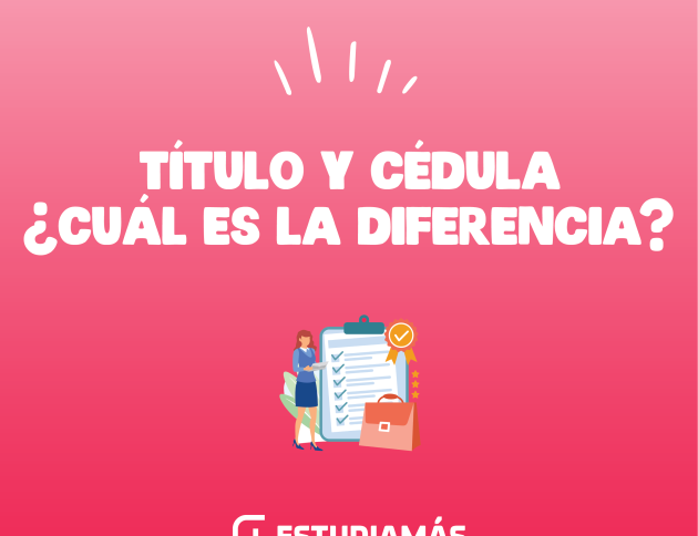 ¿Cuál es la diferencia entre título profesional y cédula profesional?